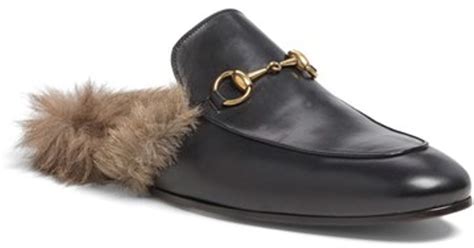 fur loafers gucci|Gucci loafer boots.